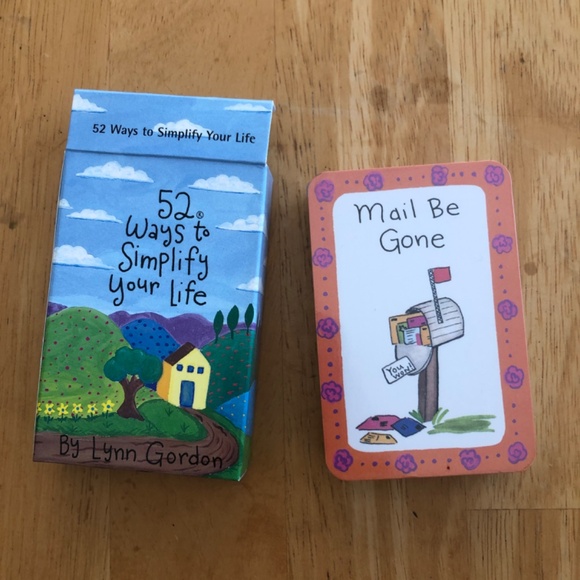 52 Ways to Simplify Your Life Cards - Picture 2 of 2